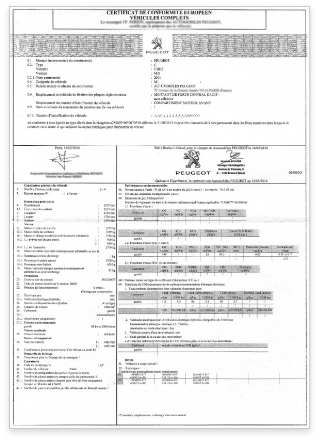 Certificat de conformité européen